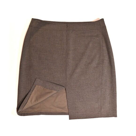 LOFT | Seamed Pencil Skirt | Gray | Size 14 R - Picture 3 of 4